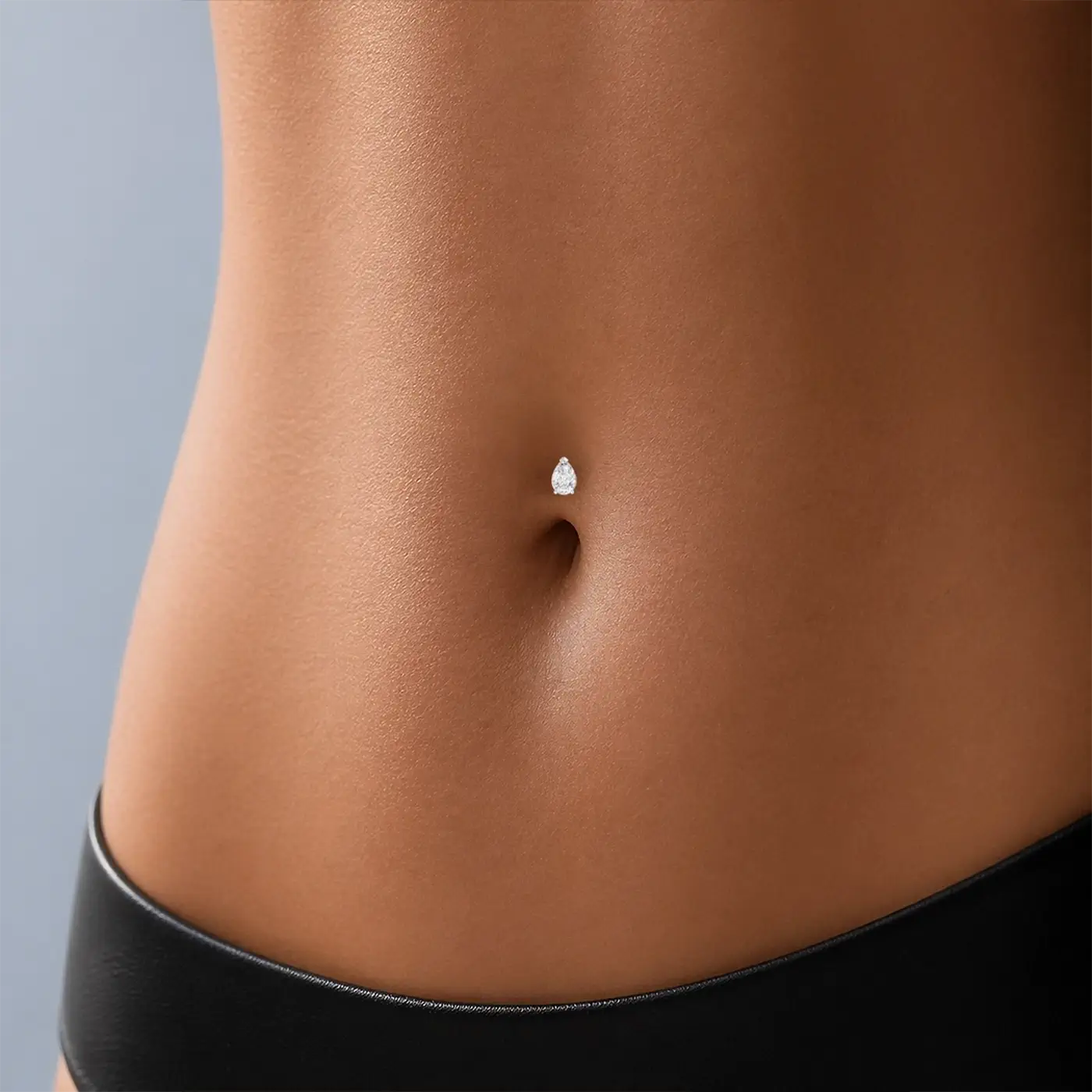 Navel Diamond Piercing
