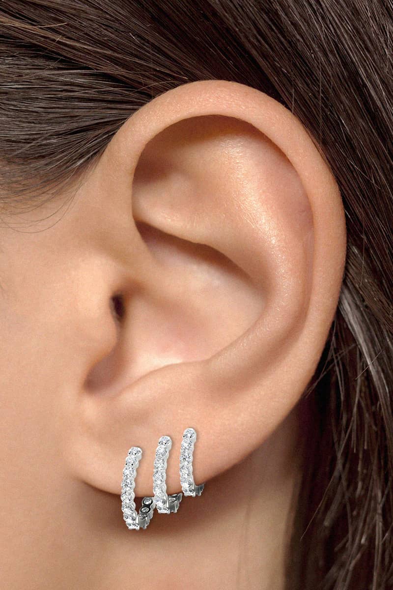 LOBE DIAMOND PIERCING