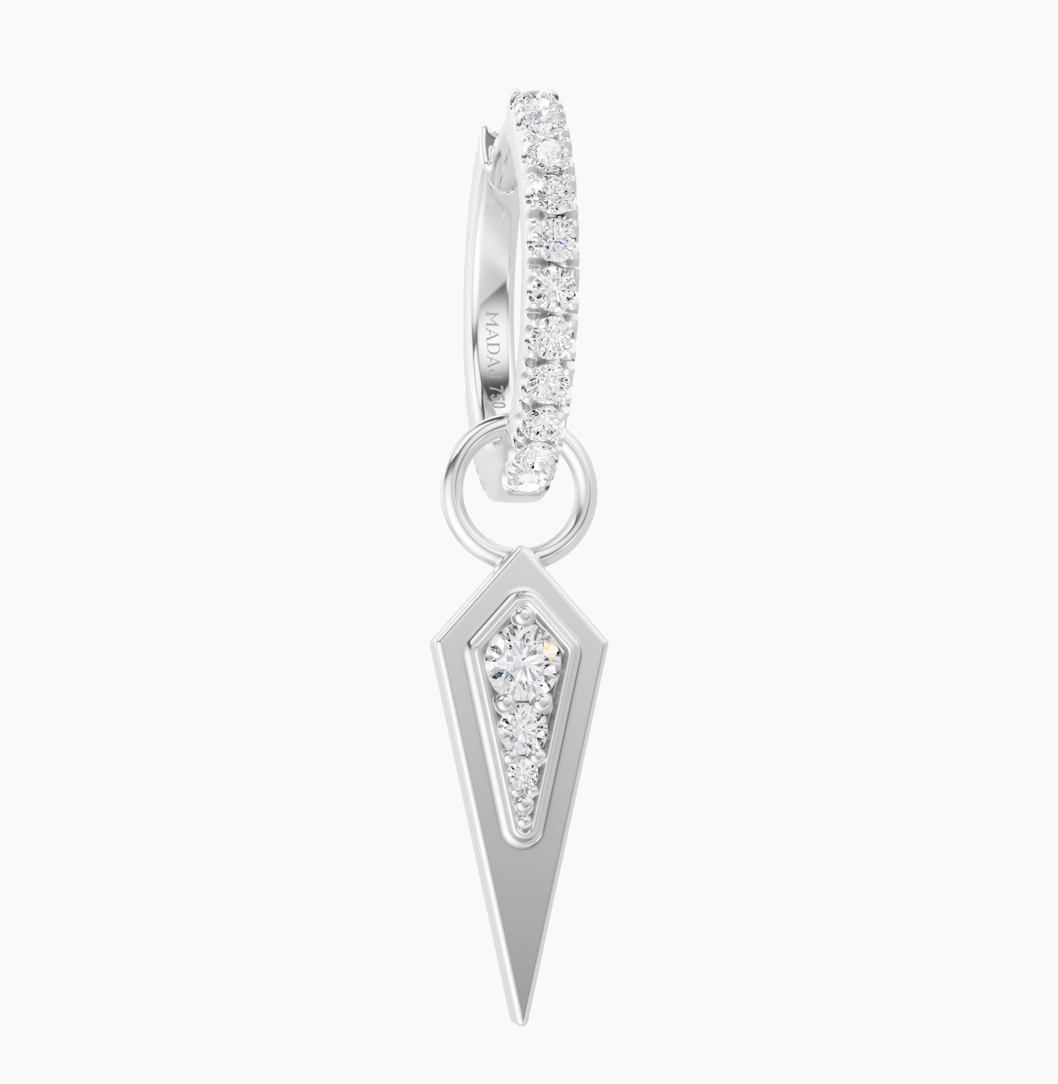 Spike Diamond Charm - Custom
