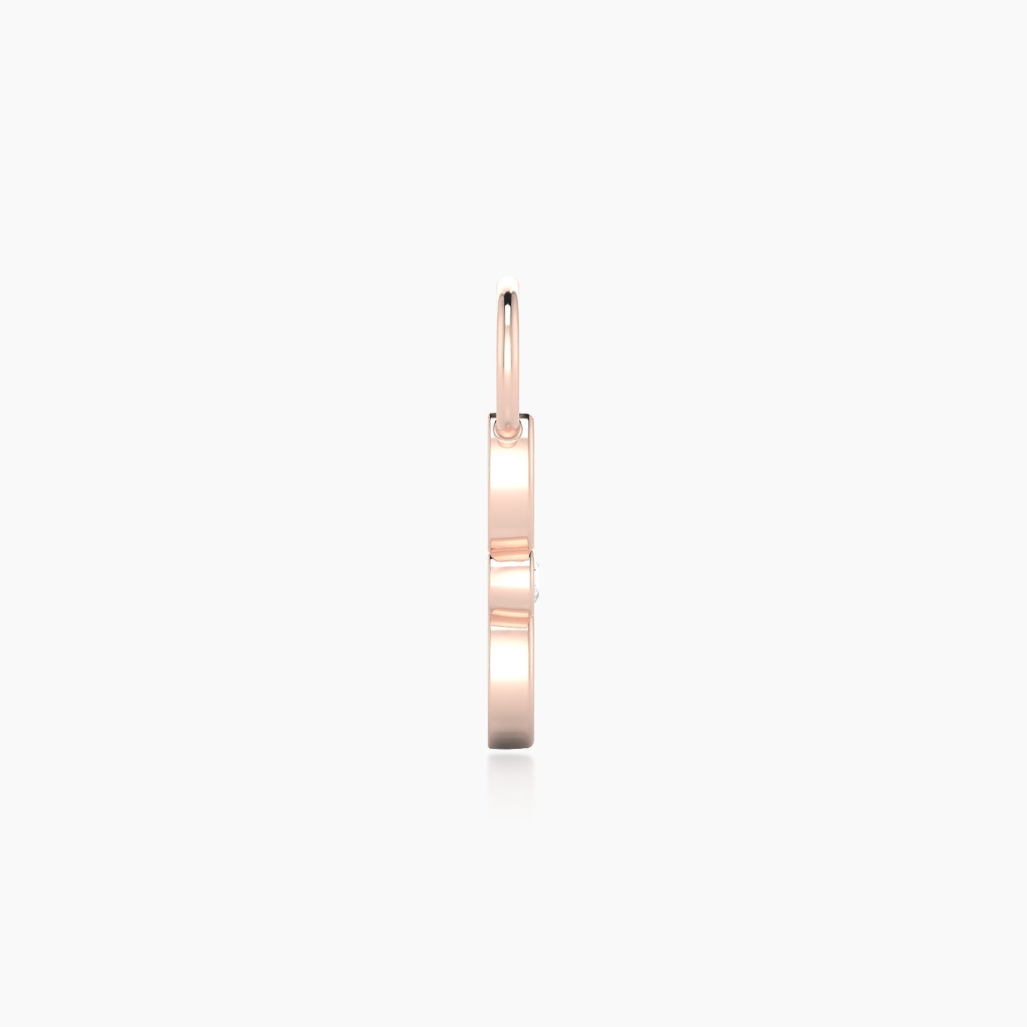Anahita | 18k Rose Gold 9 mm Diamond Charm
