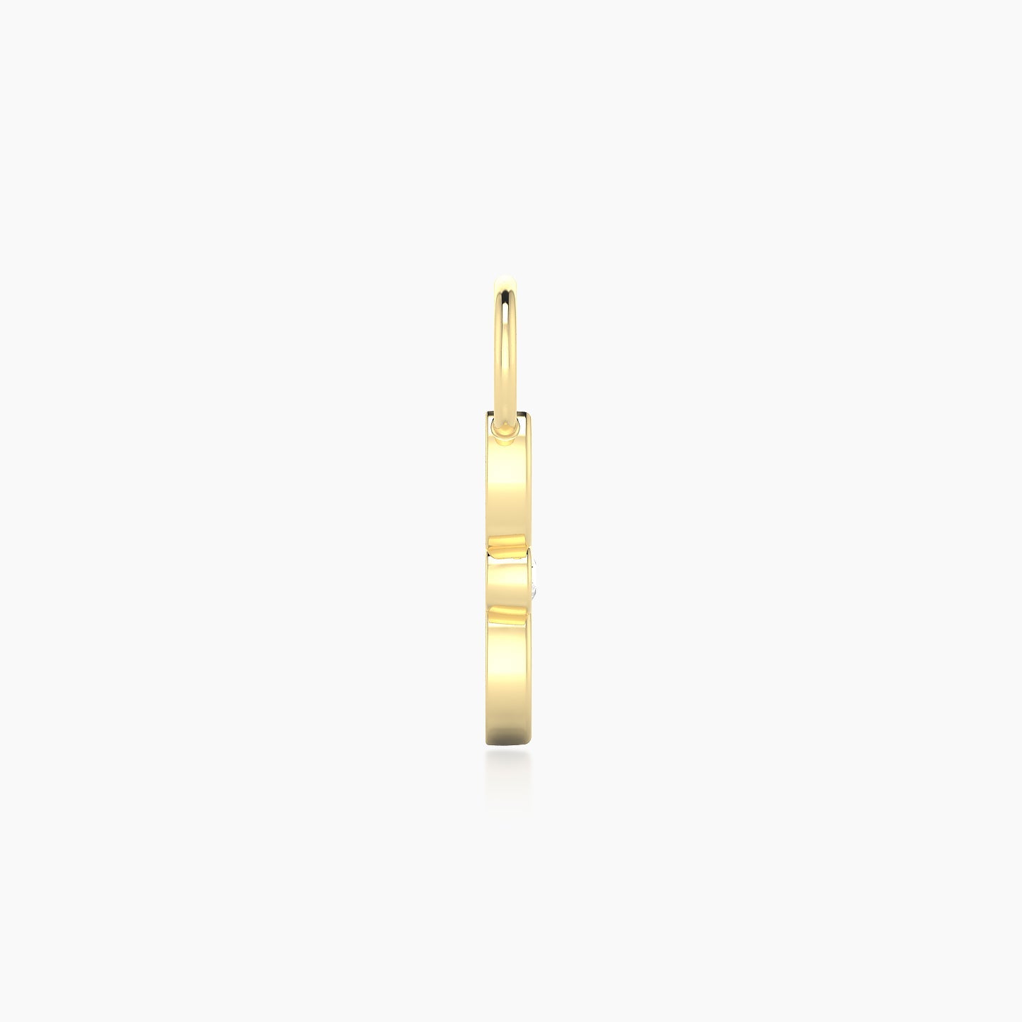 Anahita | 18k Yellow Gold 9 mm Diamond Charm