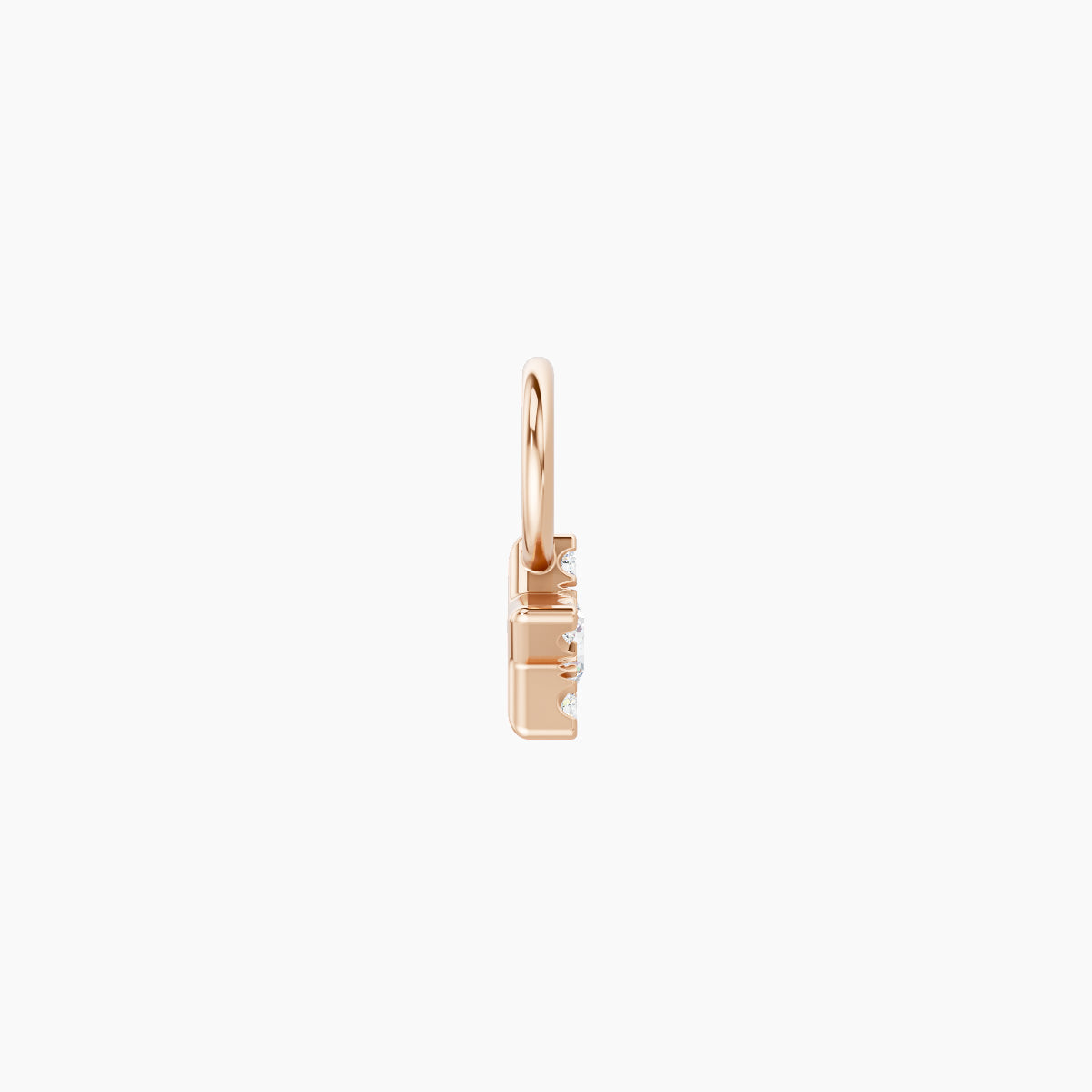Asteria | 18k Rose Gold 5 mm Star Diamond Charm