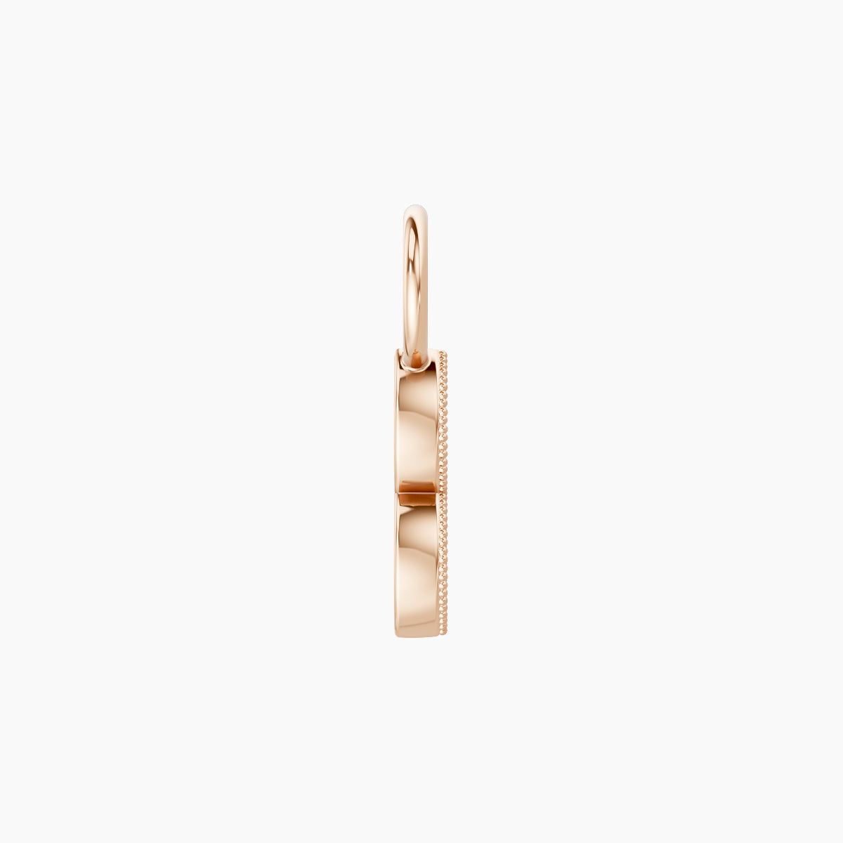 Bellona | 18k Rose Gold 7.5 mm Diamond Charm