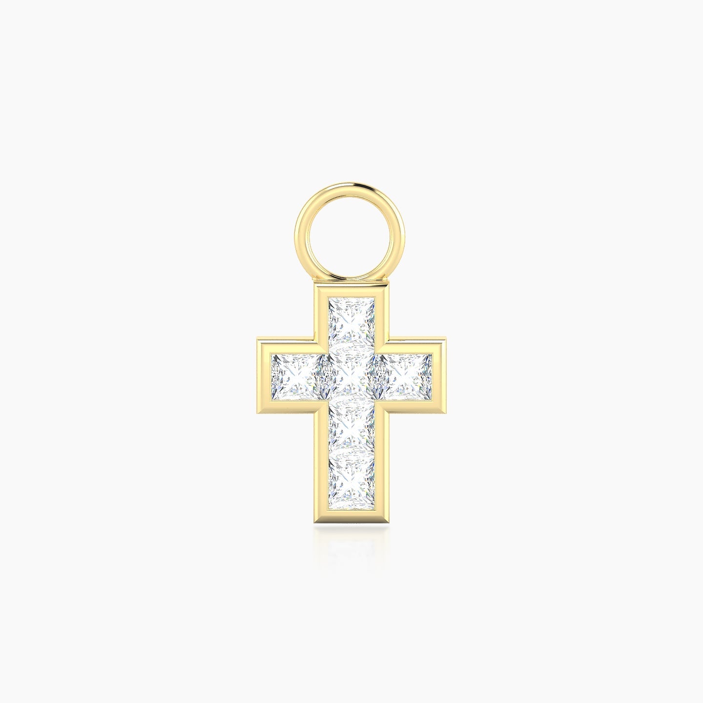 Calypso | 18k Yellow Gold 9.5 mm Diamond Charm
