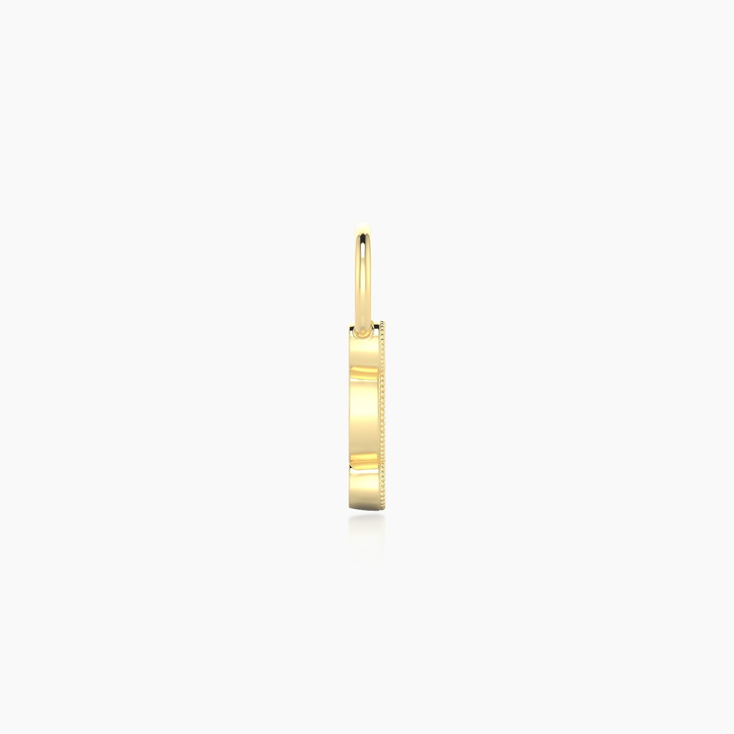 Camilla | 18k Yellow Gold 7.5 mm Diamond Charm