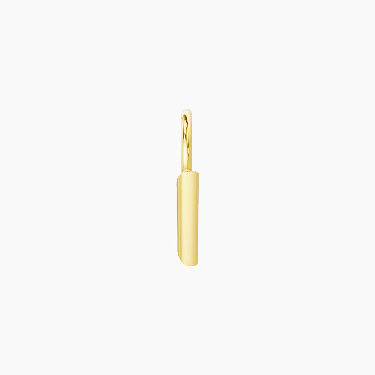 Hermione | 18k Yellow Gold 6 mm Trillion Diamond Charm