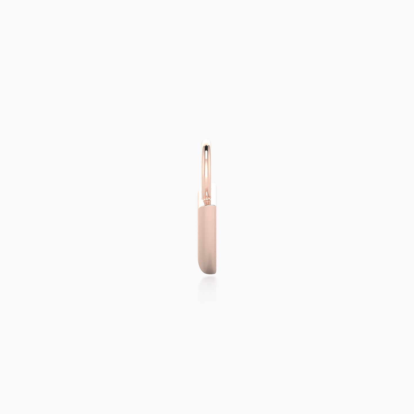 Hermione | 18k Rose Gold 6 mm Trillion Diamond Charm