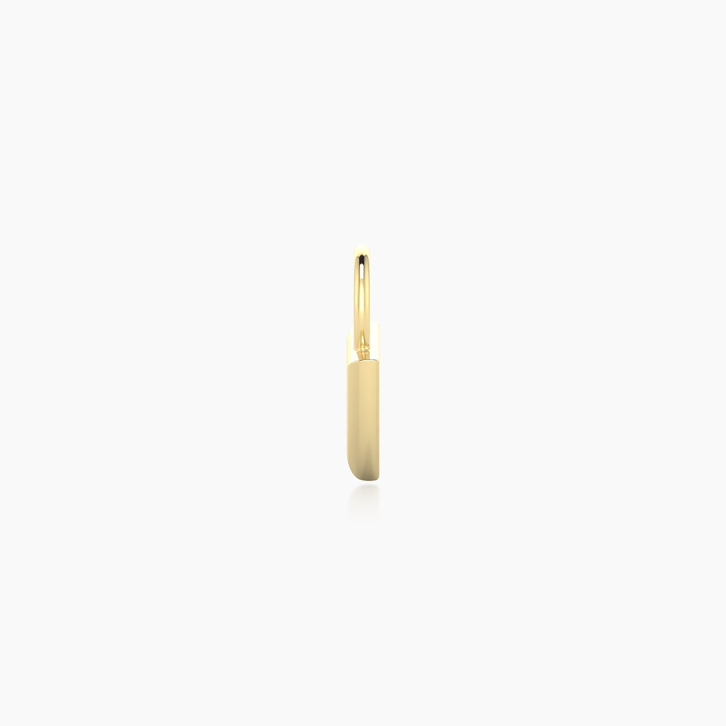 Hermione | 18k Yellow Gold 6 mm Trillion Diamond Charm