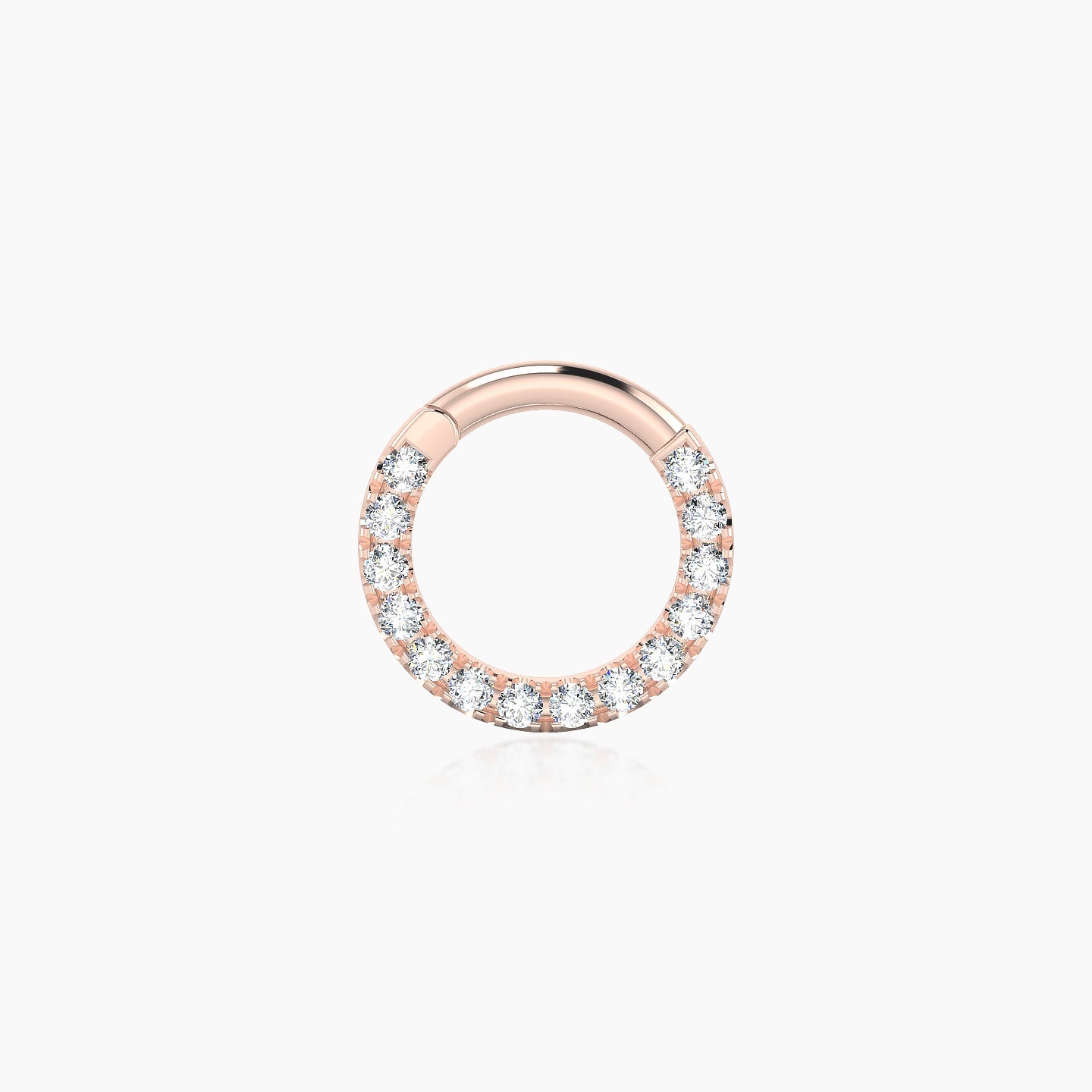 Ops | 18k Rose Gold 6.5 mm Diamond Septum Piercing