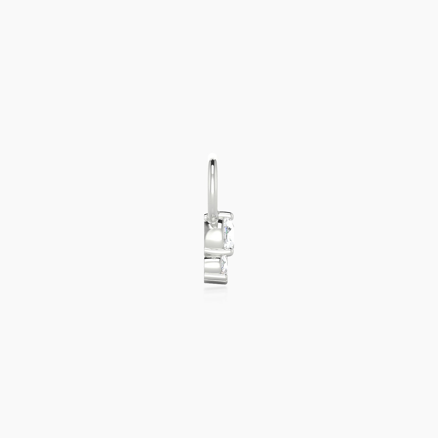 Sedna | 18k White Gold 4.5 mm Diamond Charm