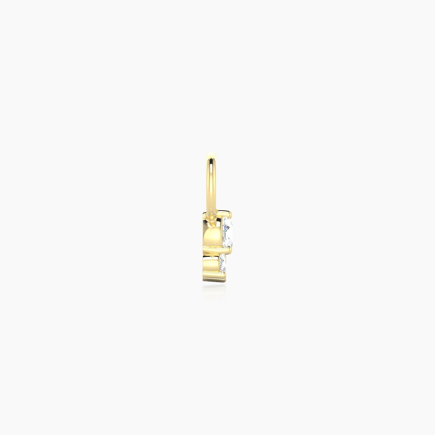 Sedna | 18k Yellow Gold 4.5 mm Diamond Charm