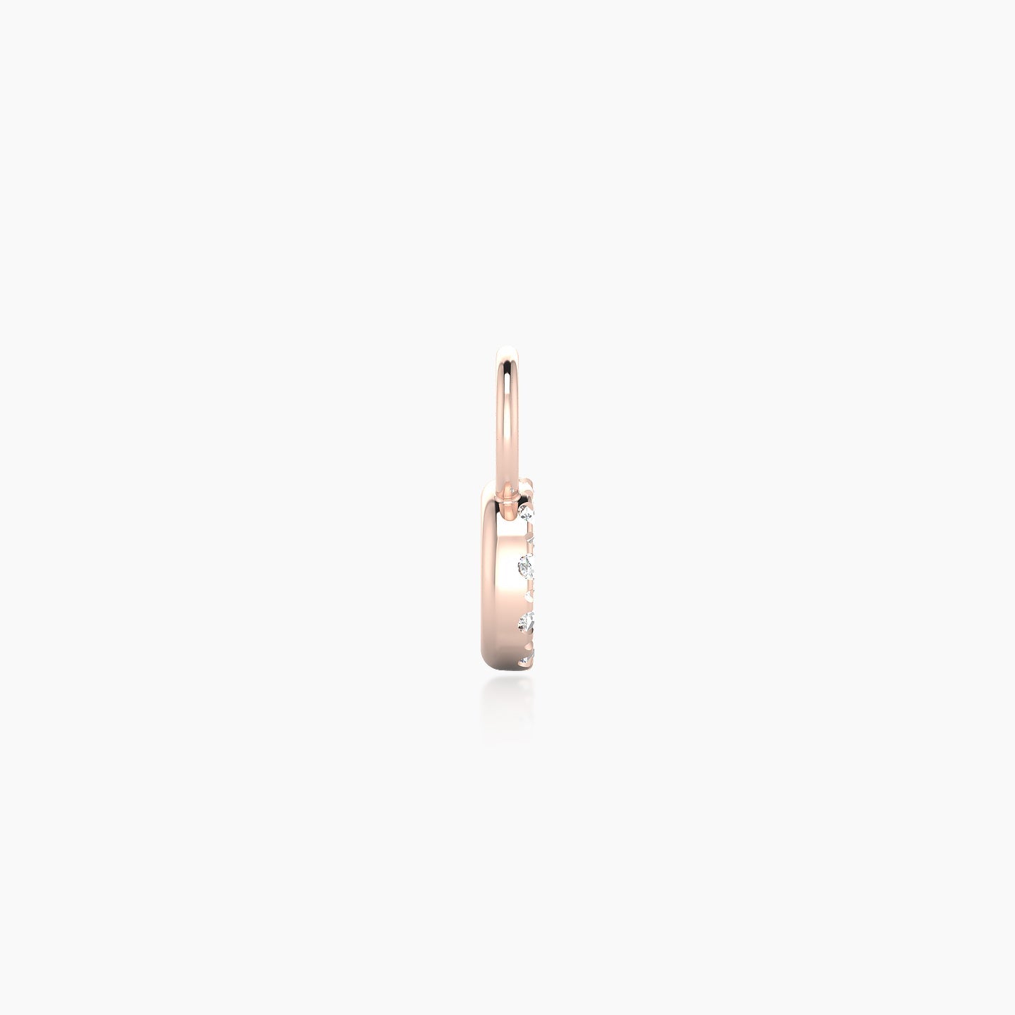 Sulis | 18k Rose Gold 5 mm Diamond Charm