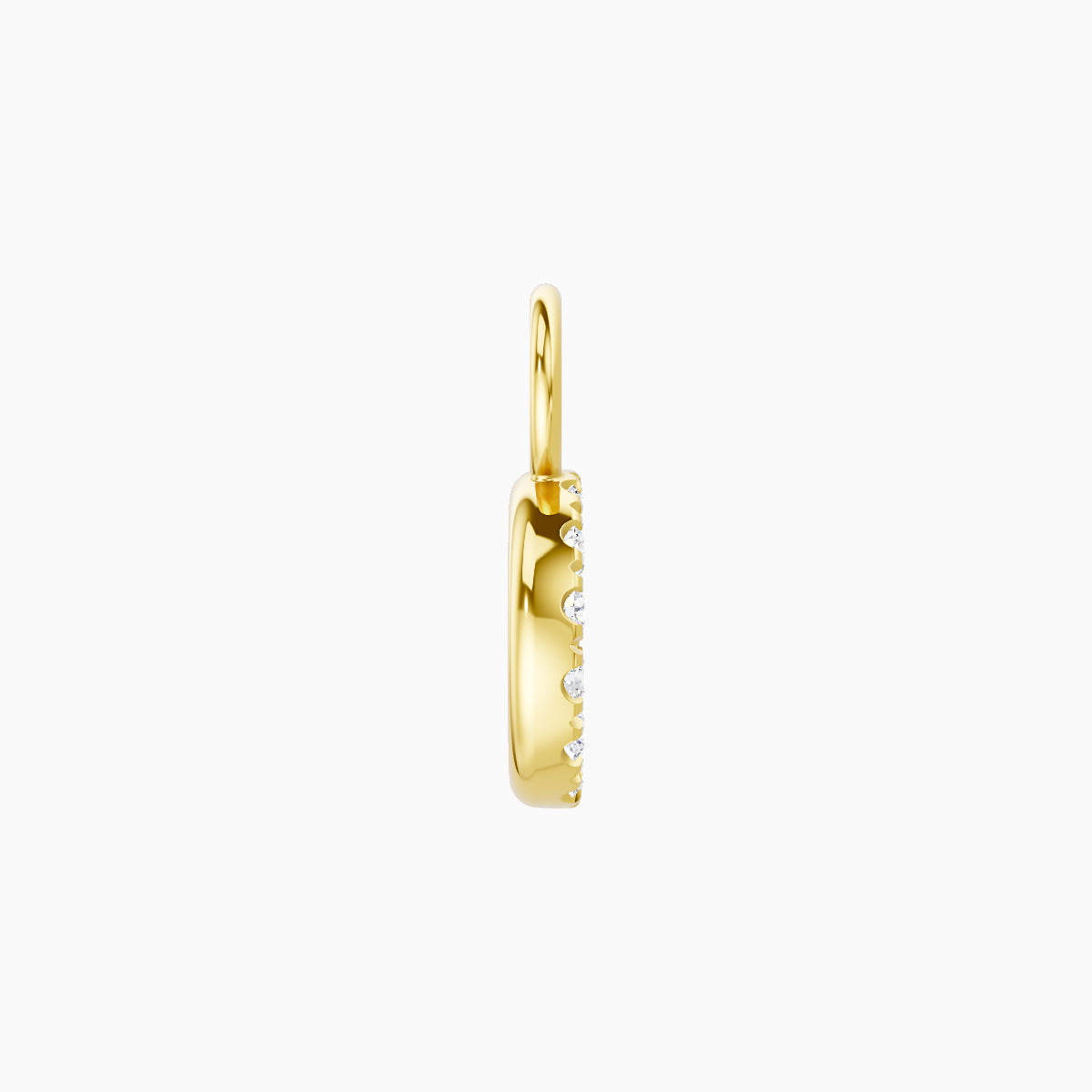 Sulis | 18k Yellow Gold 6.5 mm Diamond Charm