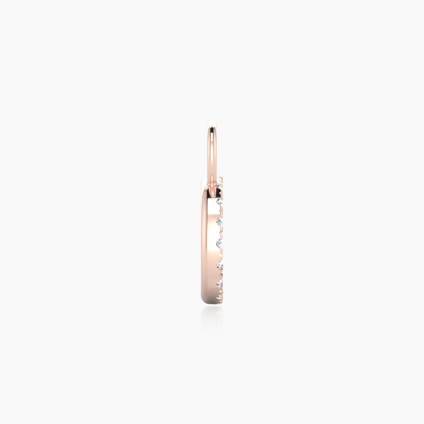Sulis | 18k Rose Gold 8 mm Diamond Charm