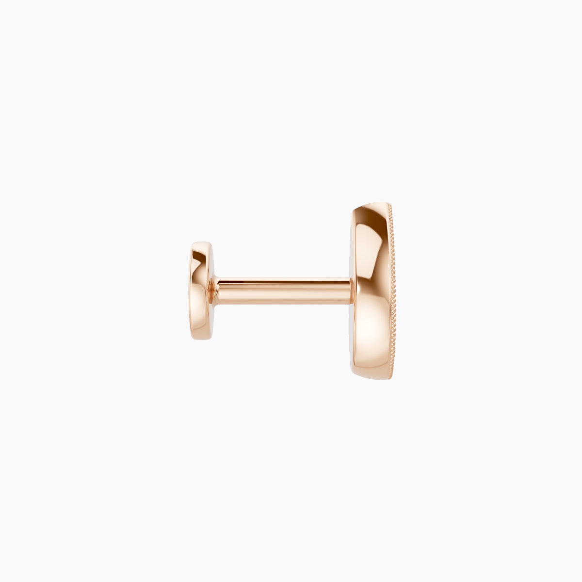 Thalie | 18k Rose Gold 6.5 mm 5 mm Diamond Piercing