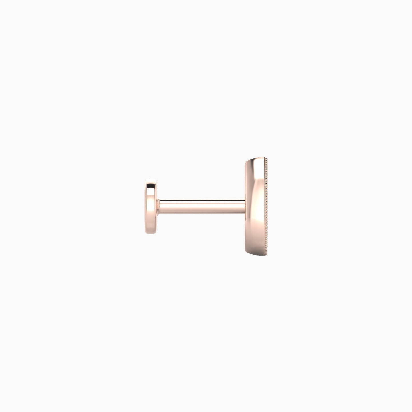 Thalie | 18k Rose Gold 6.5 mm 5 mm Diamond Piercing