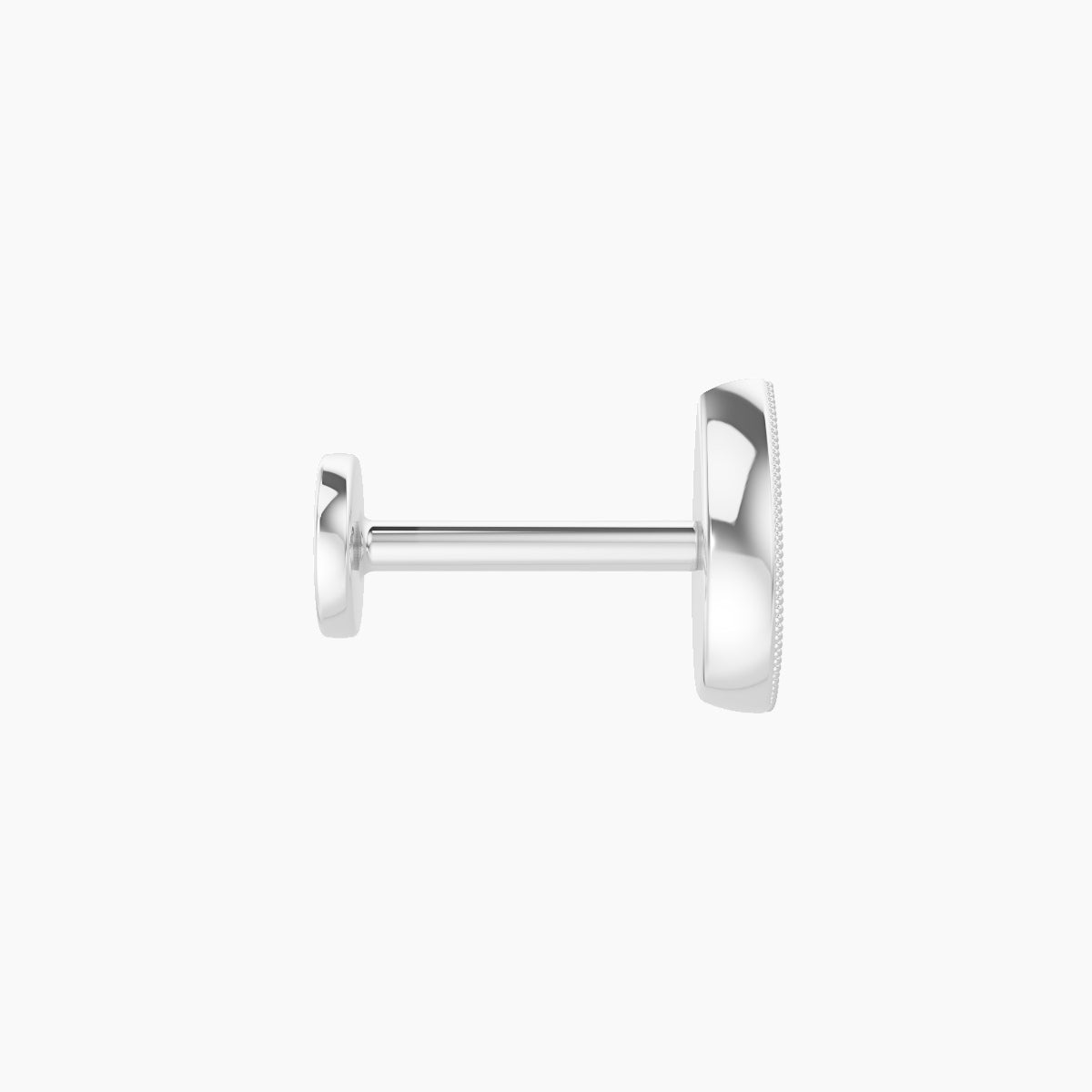 Thalie | 18k White Gold 6.5 mm 6.5 mm Diamond Piercing