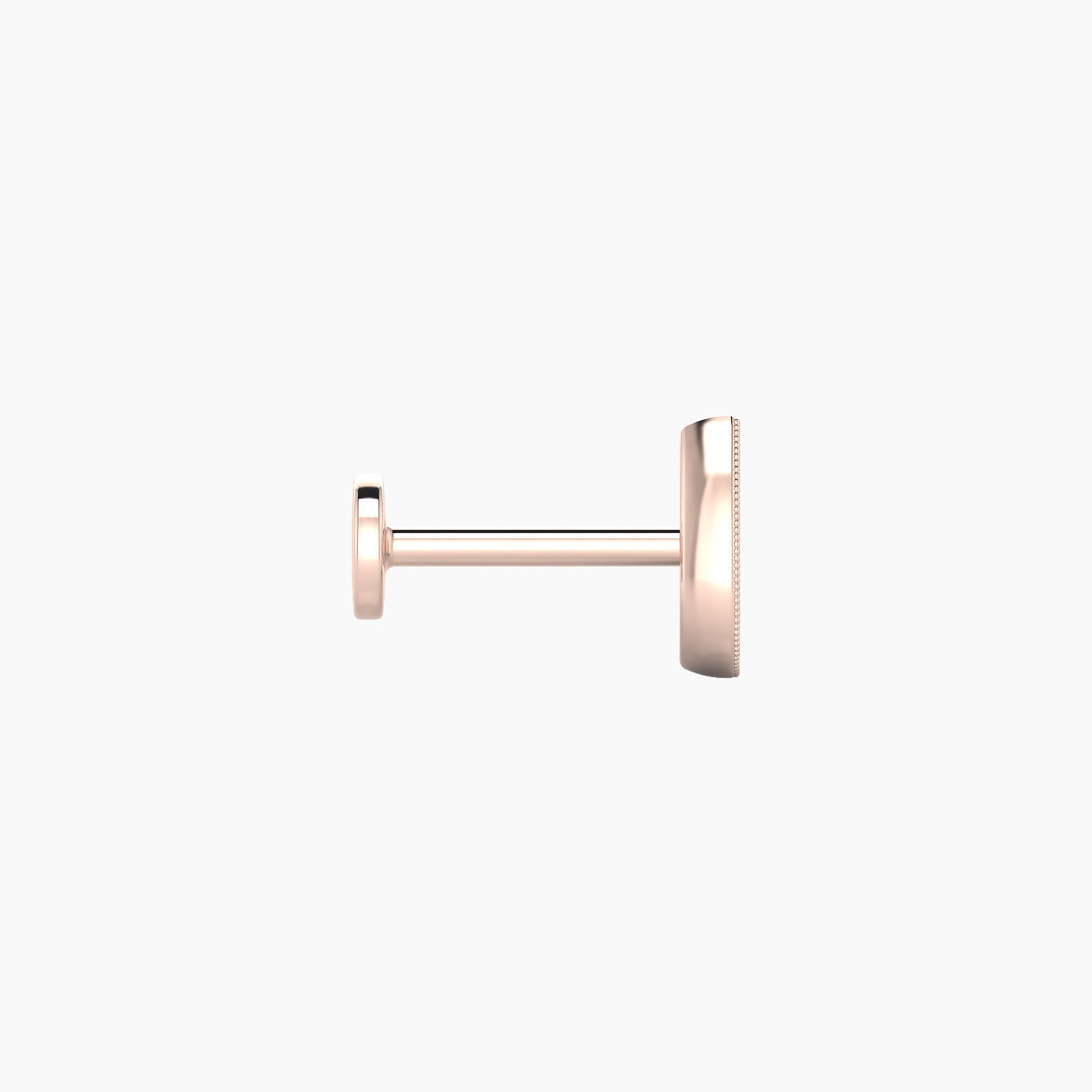 Thalie | 18k Rose Gold 6.5 mm 6.5 mm Diamond Piercing