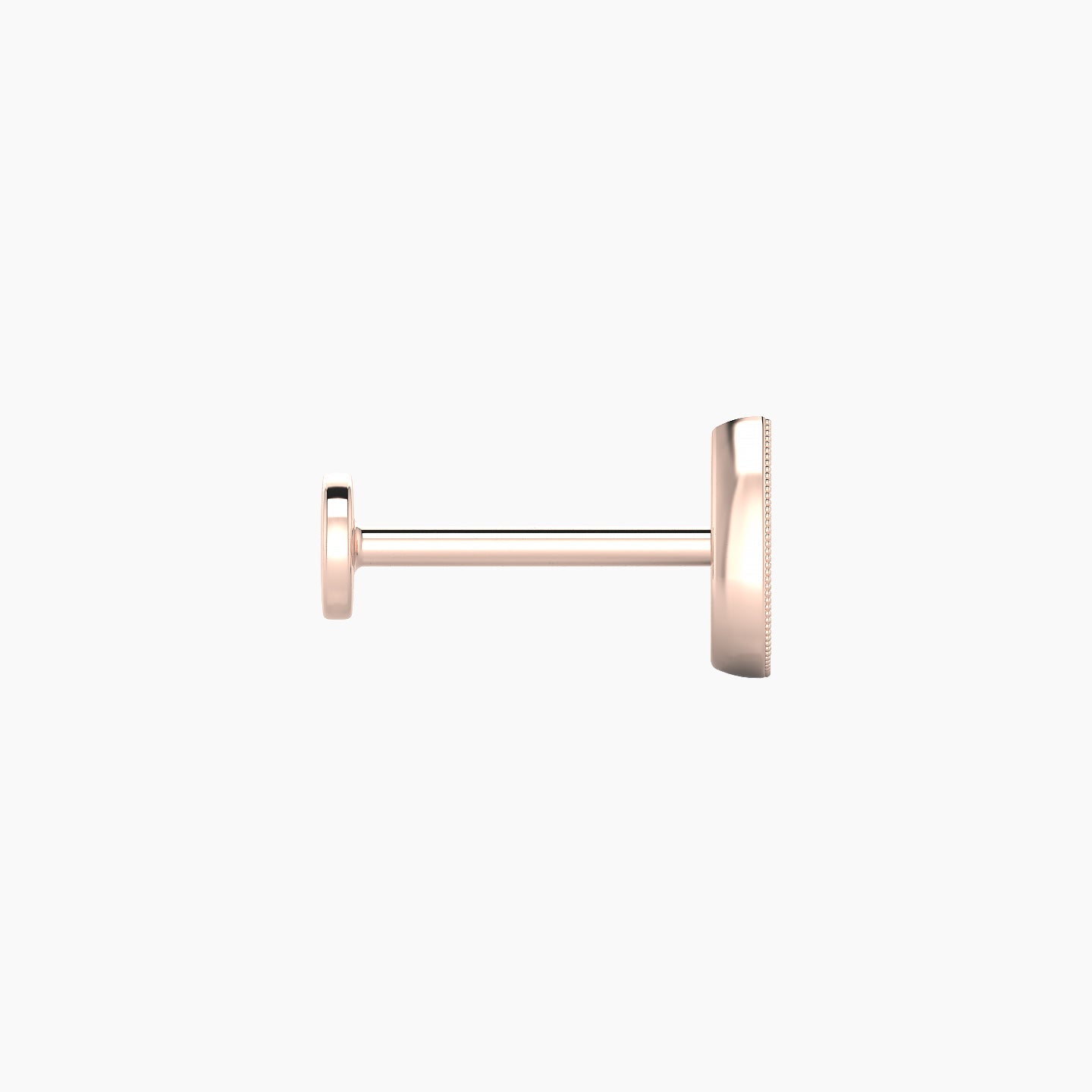 Thalie | 18k Rose Gold 6.5 mm 8 mm Diamond Piercing
