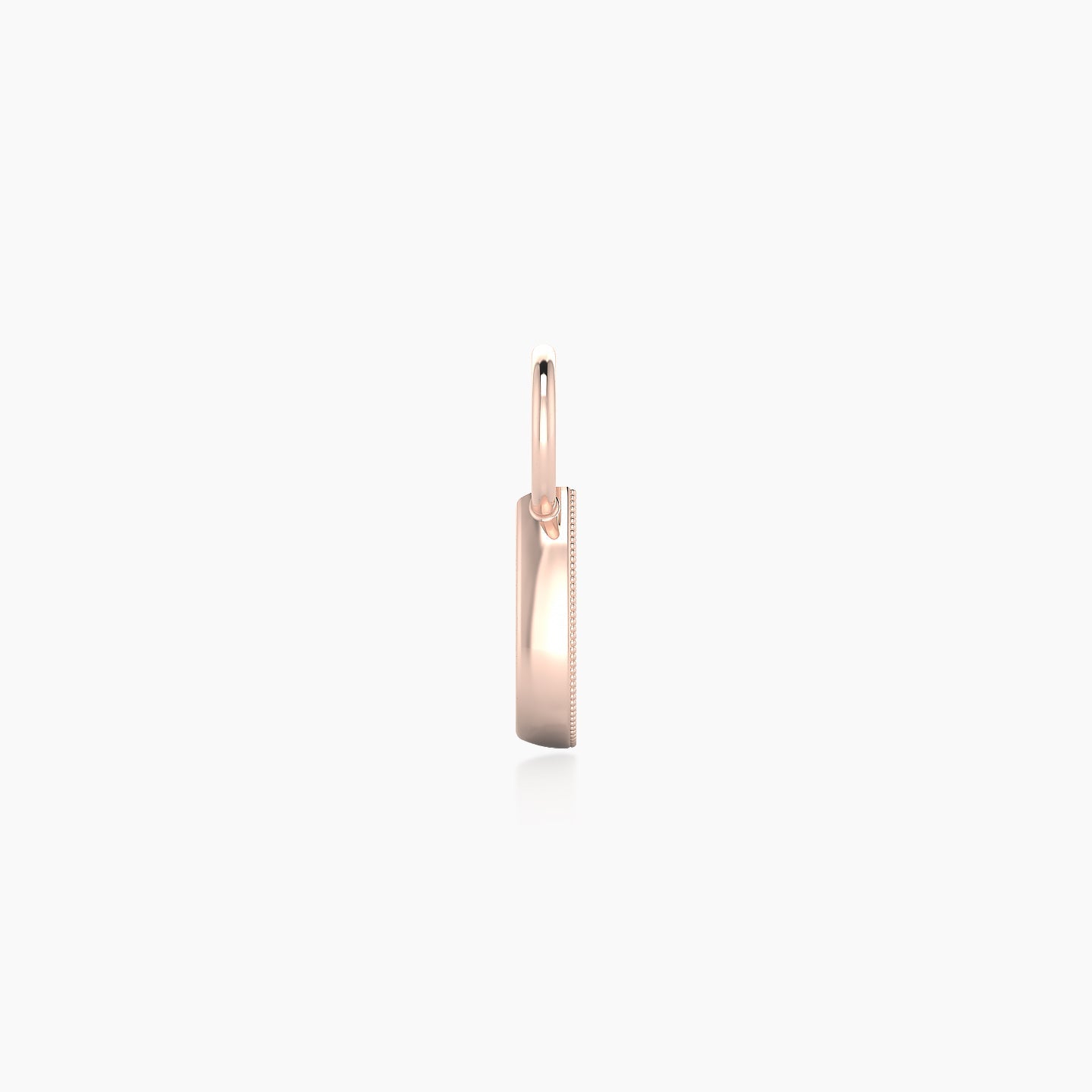 Thalie | 18k Rose Gold 6.5 mm Diamond Charm