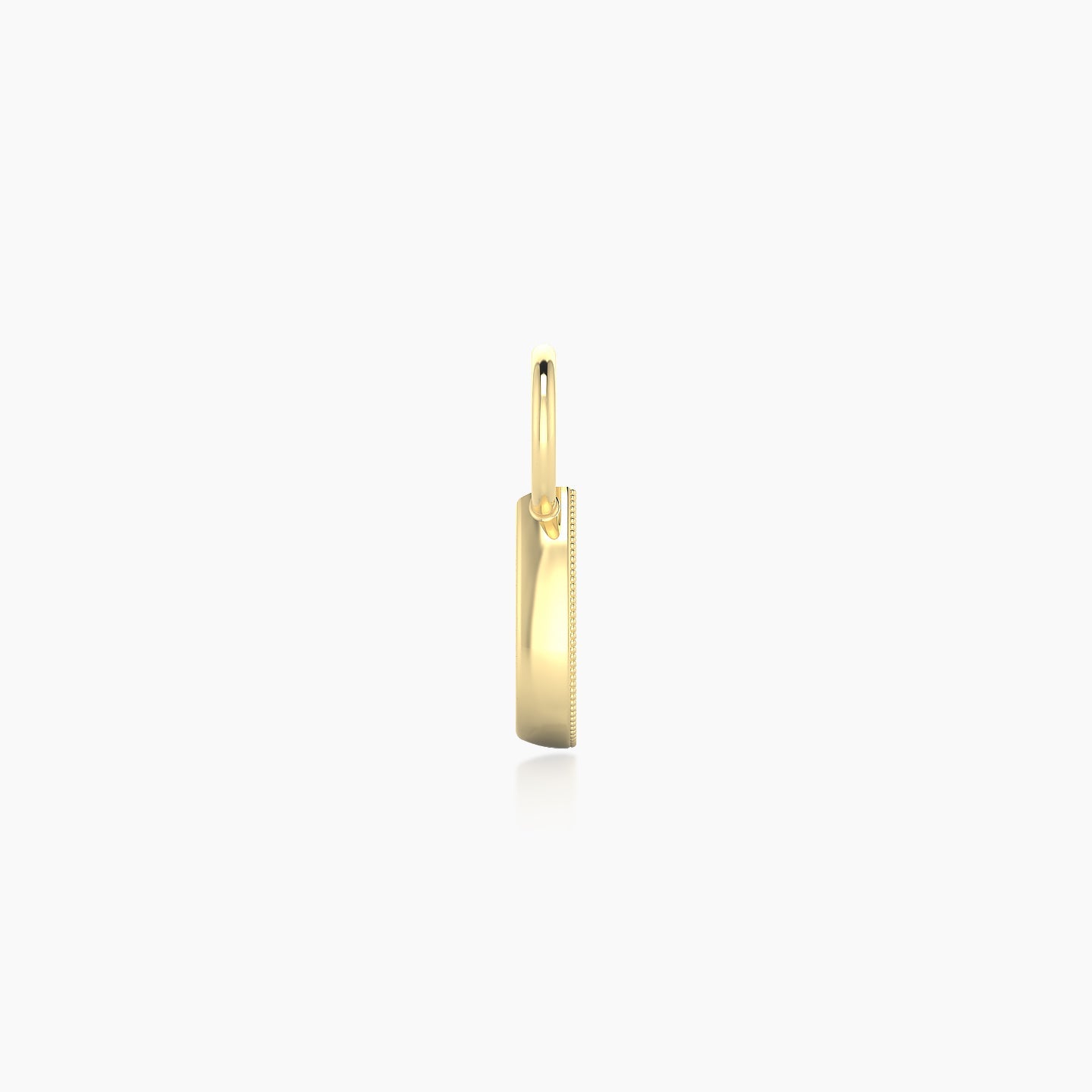 Thalie | 18k Yellow Gold 6.5 mm Diamond Charm