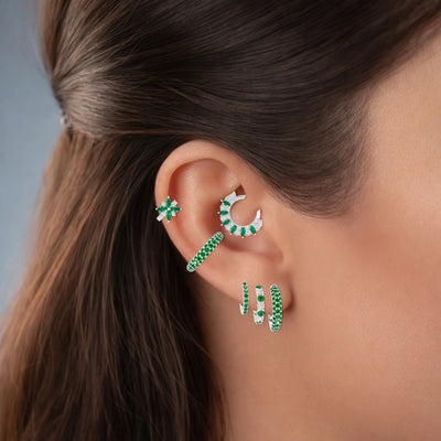 All Emerald Piercings