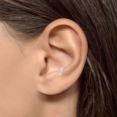 Antitragus Diamond Piercing