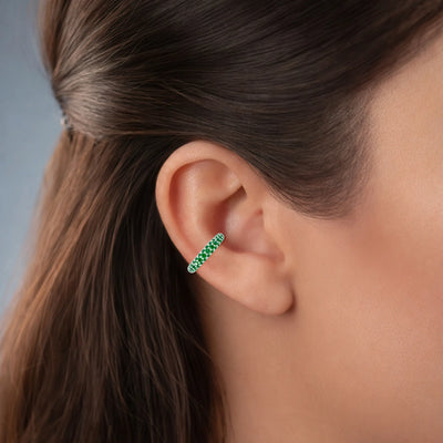 Conch Emerald Piercing