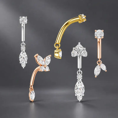 Curved Barbell Earrings