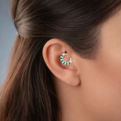 Daith Emerald Piercing
