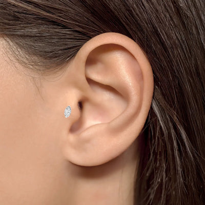 Tragus Diamond Piercing