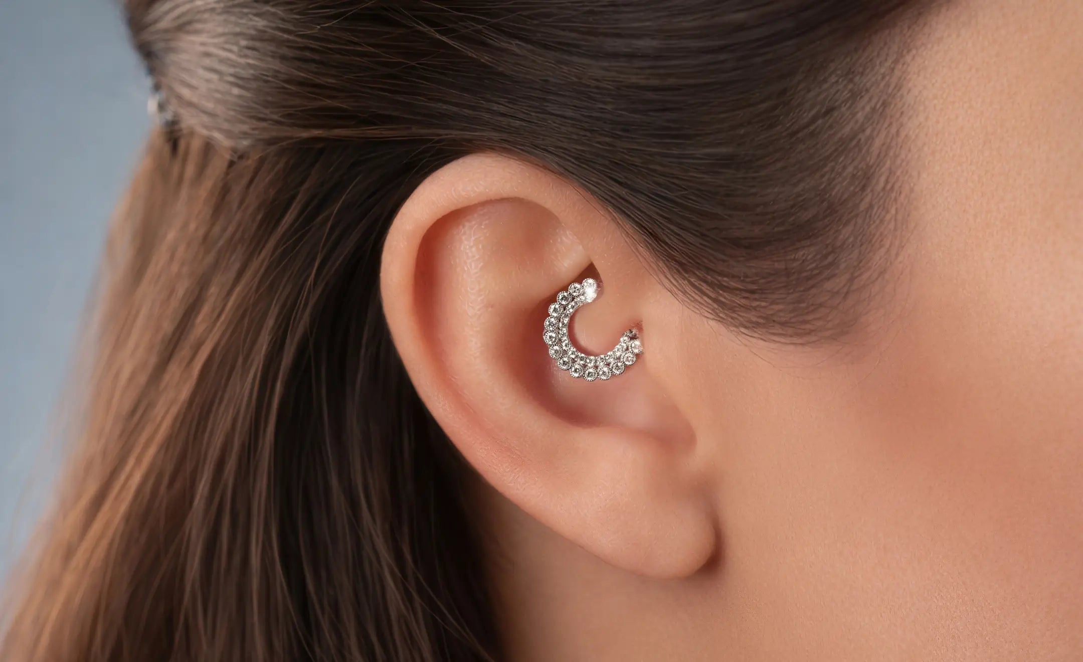 Daith Diamond Piercing Collection Banner 2