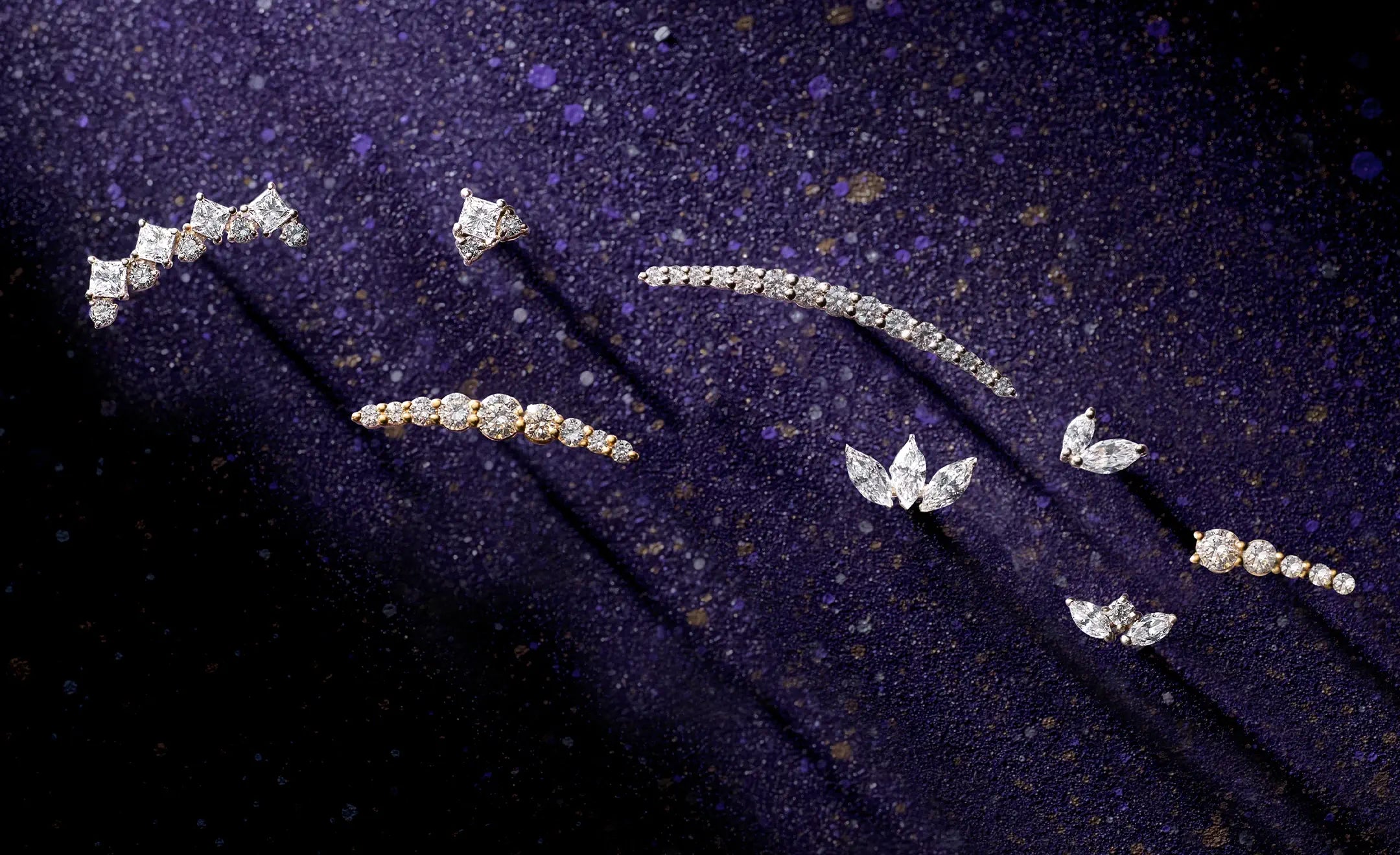 Lobe Diamond Piercing Collection Banner 2