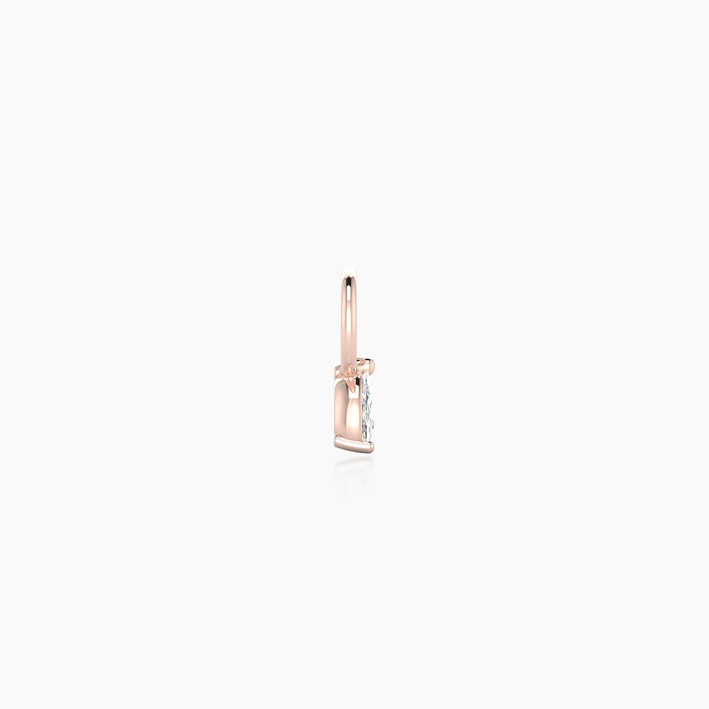 Adona | 18k Rose Gold 4.5 mm Diamond Charm