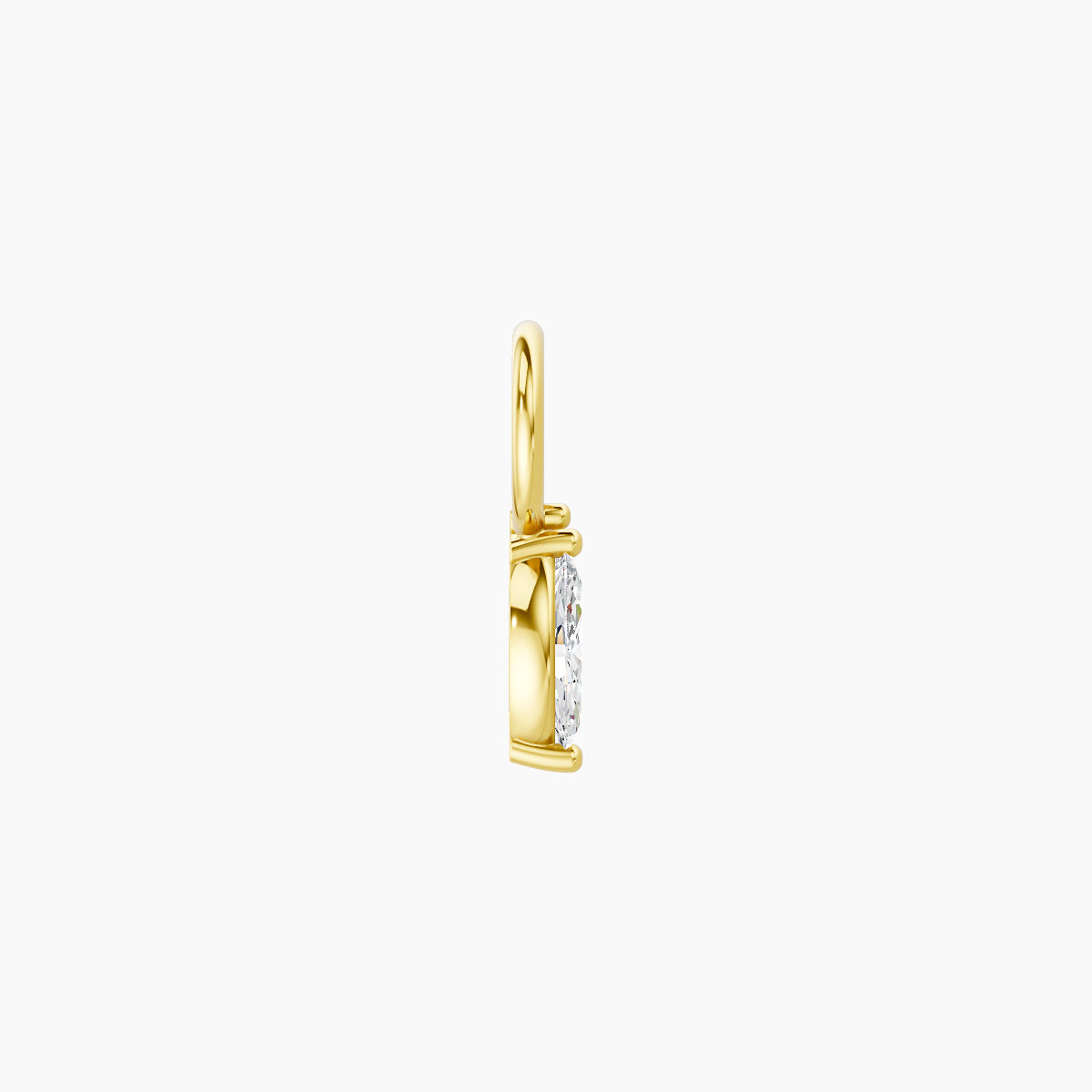 Alceste | 18k Yellow Gold 5.5 mm Diamond Charm