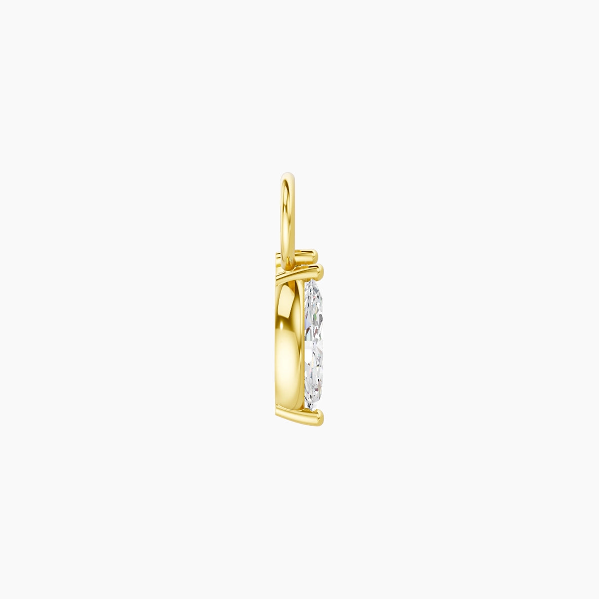 Alceste | Charm Diamant Or Jaune 18k Hypoallergénique 7.6 mm