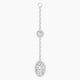 Alcyone | Oval Diamond Chain Charm