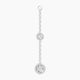 Alcyone | Round Diamond Chain Charm