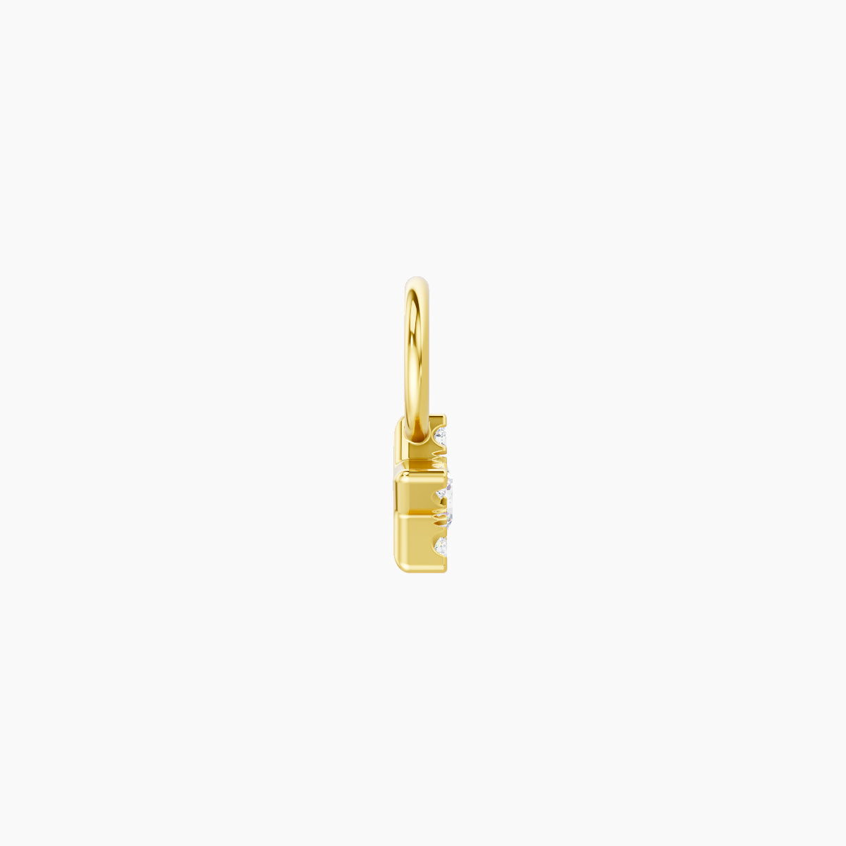 Asteria | 18k Yellow Gold 5 mm Star Diamond Charm