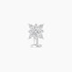 Aurore | Flower Diamond Floating Navel Piercing