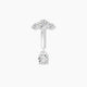Bastet | Trilogy Diamond Rook Piercing