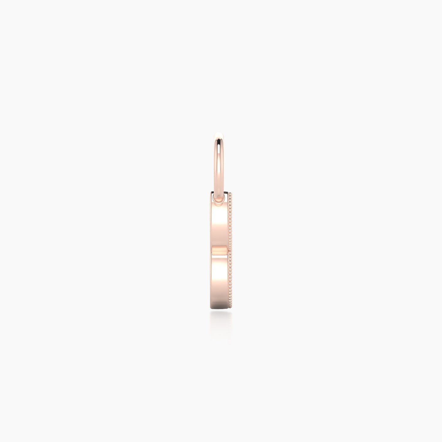 Bellona | 18k Rose Gold 7.5 mm Diamond Charm