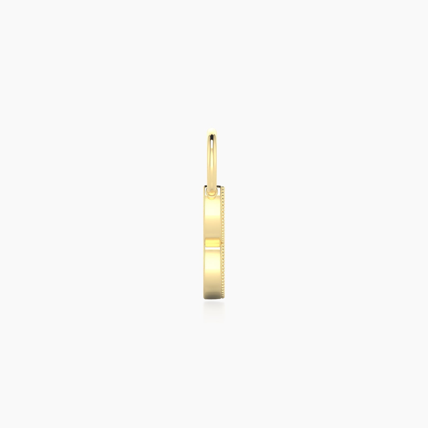 Bellona | 18k Yellow Gold 7.5 mm Diamond Charm