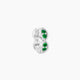 Bellona | Emerald Hoop Piercing