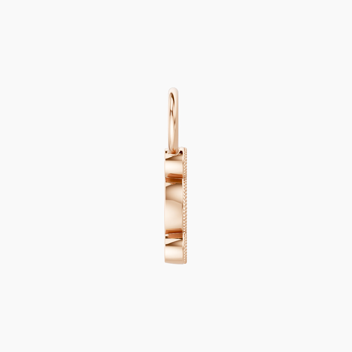 Camilla | 18k Rose Gold 7.5 mm Diamond Charm