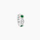 Camilla | Emerald & Diamond Hoop Piercing