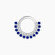 Cassandre | Sapphire & Diamond Daith Piercing