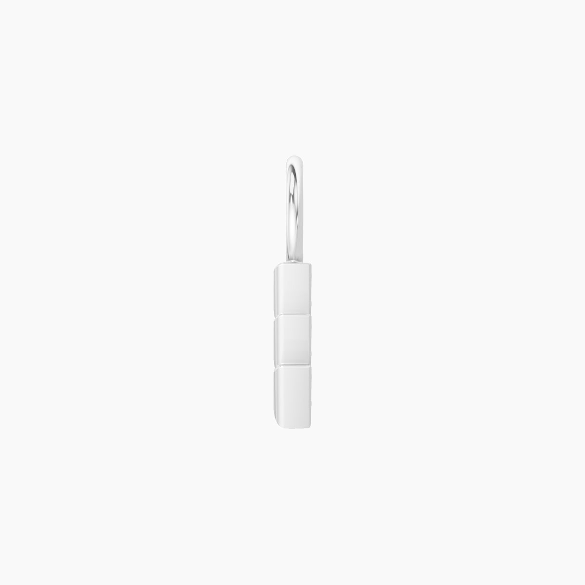 Cybele | 18k White Gold 6 mm Diamond Charm