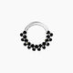 Danae | Piercing Septum Diamant Noir