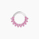 Danae | Pink Sapphire Septum Piercing